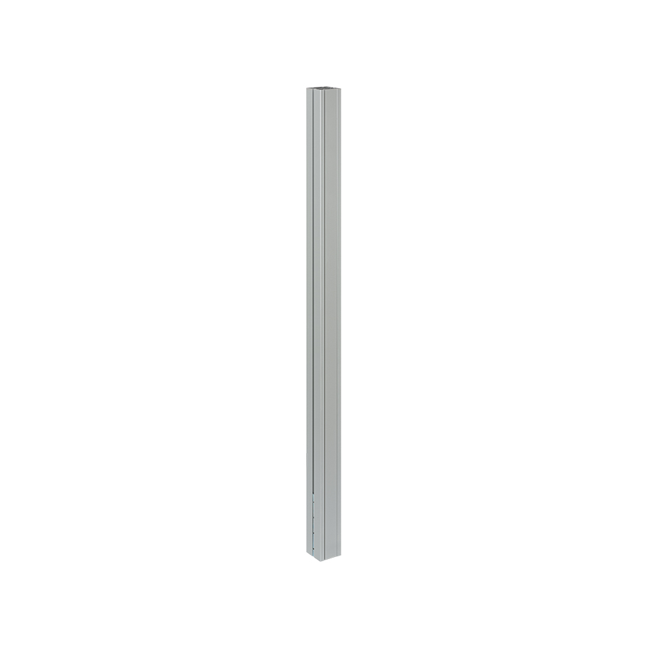 Extension de 1,5 mètres pour colonne carrée en aluminium à 2 faces Simon K45