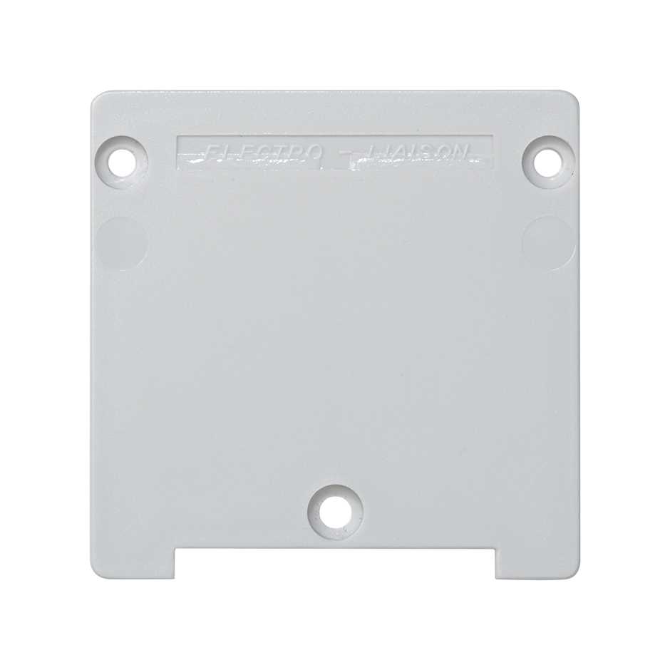 Side blind cover for Ofiblock Compact and Ofiblock Line aluminium profiles light grey Simon K45