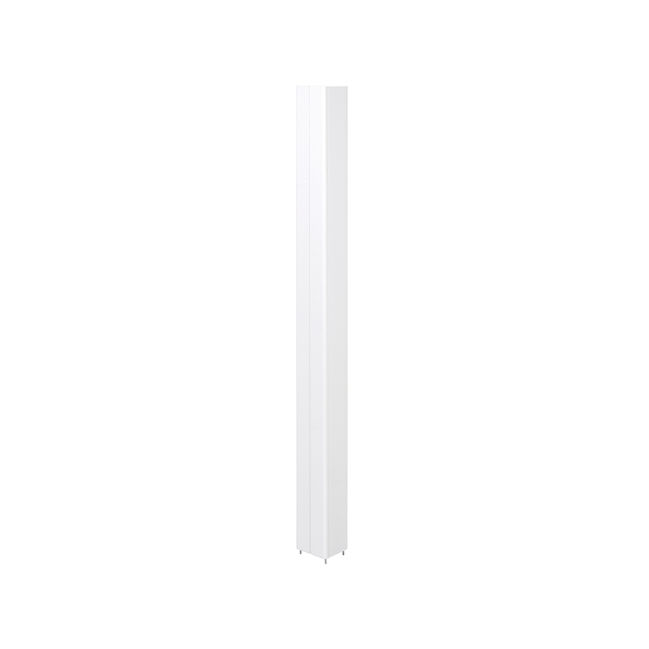 1.5 meter extension for aluminum column with 2 faces white Simon Cima