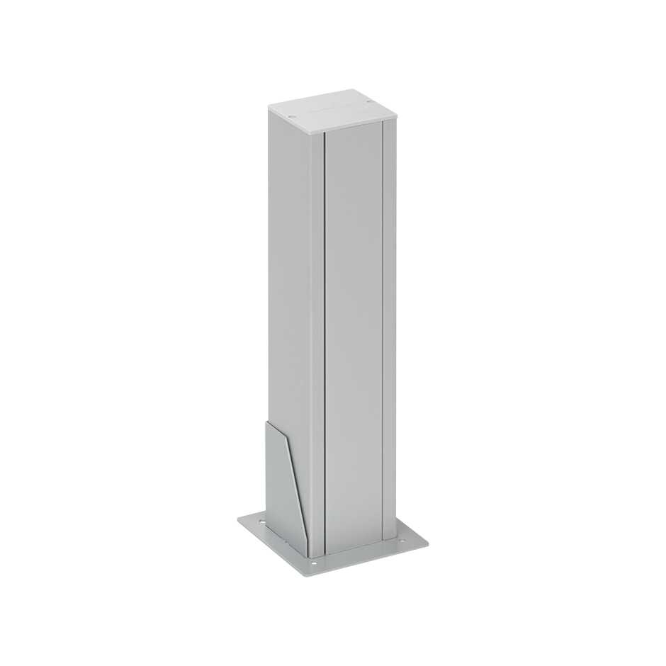 Aluminium mini column with 1-side for 6 elements Simon K45
