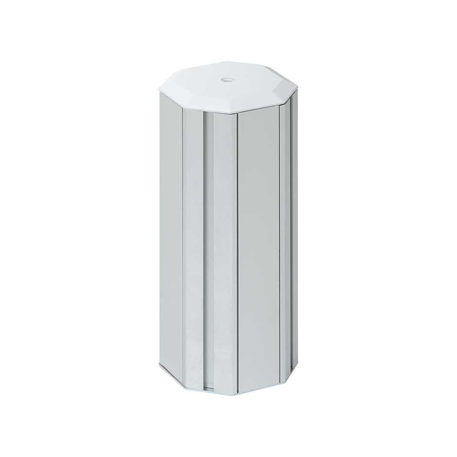 Aluminium mini column with 4-sides for 6 elements per side Simon K45