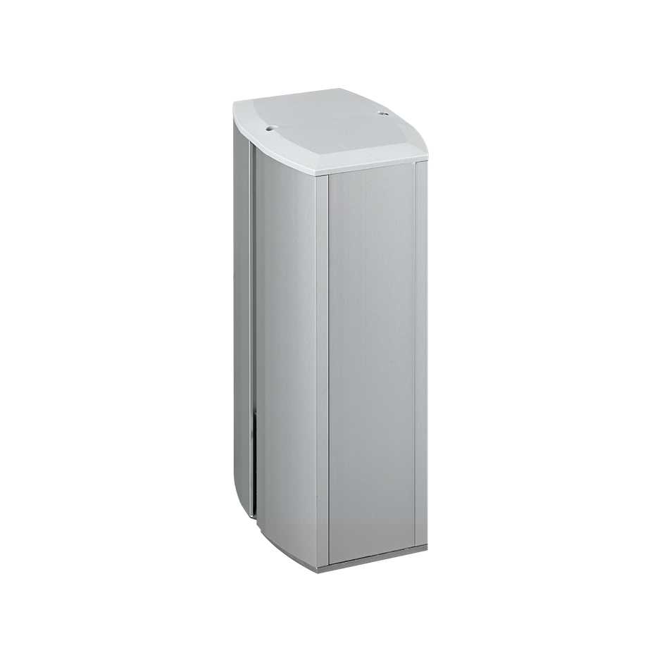Aluminium mini column with 2 sides oval for 4 elements per side Simon K45