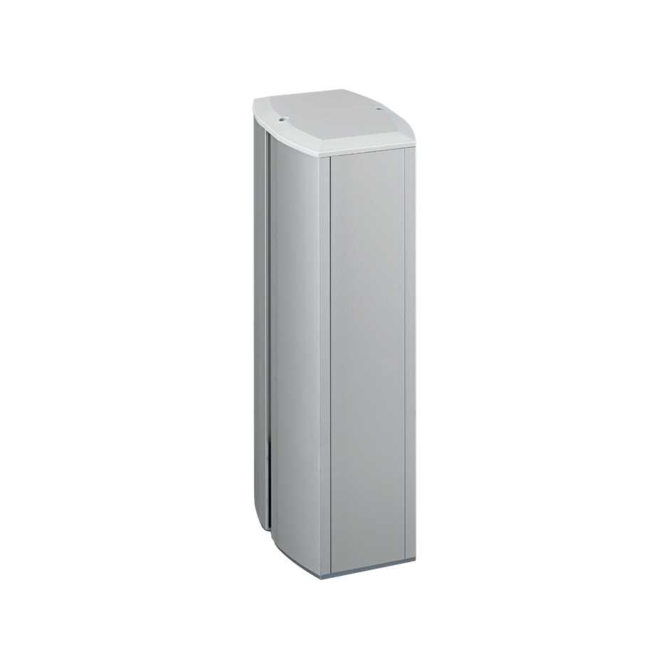 Aluminium mini column with 2 sides oval for 5 elements per side Simon K45