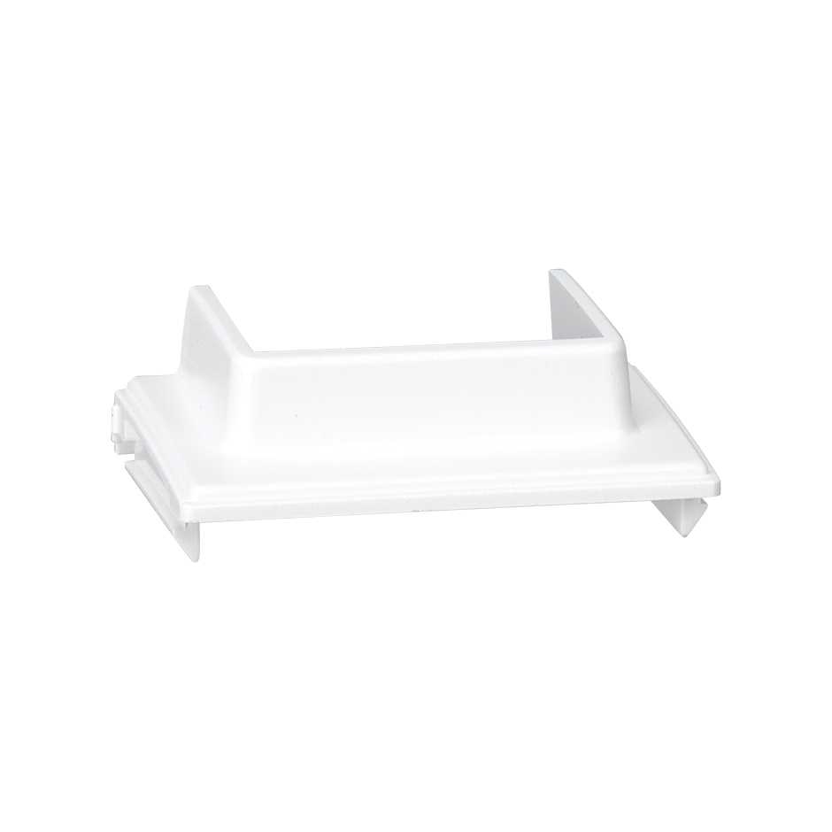 Surface box wall adapter Cima Pro for 20 x 30 mm mini trunking entry white Simon Cima