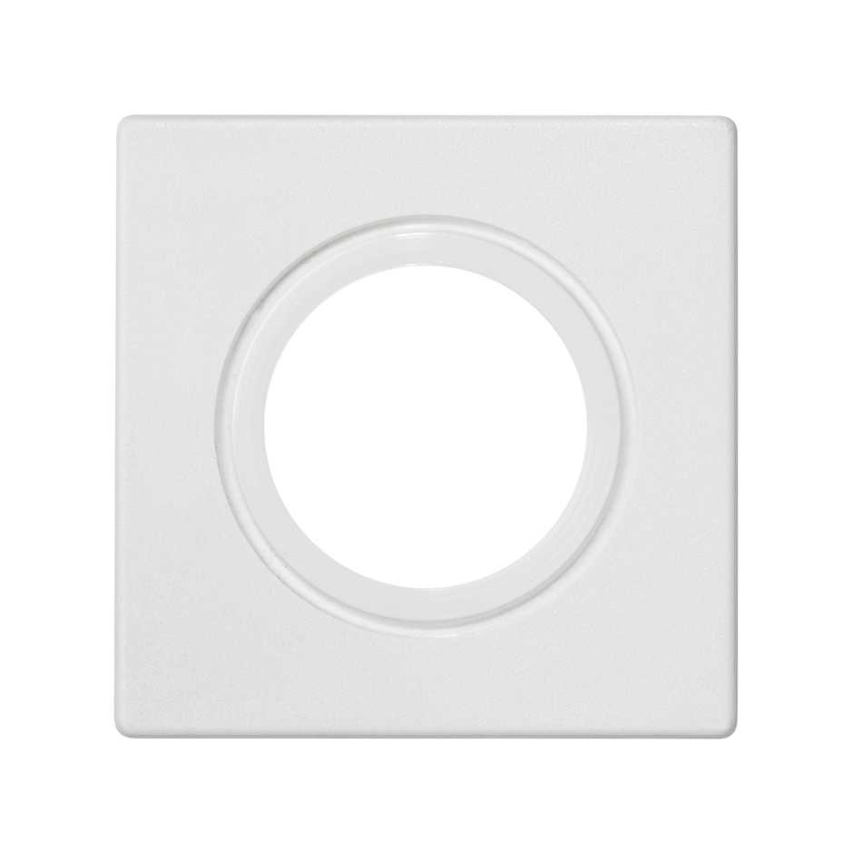 Placa embellecedora para entrada de tubo o prensaestopa de 22 mm de diámetro de 1 elemento blanco Simon K45