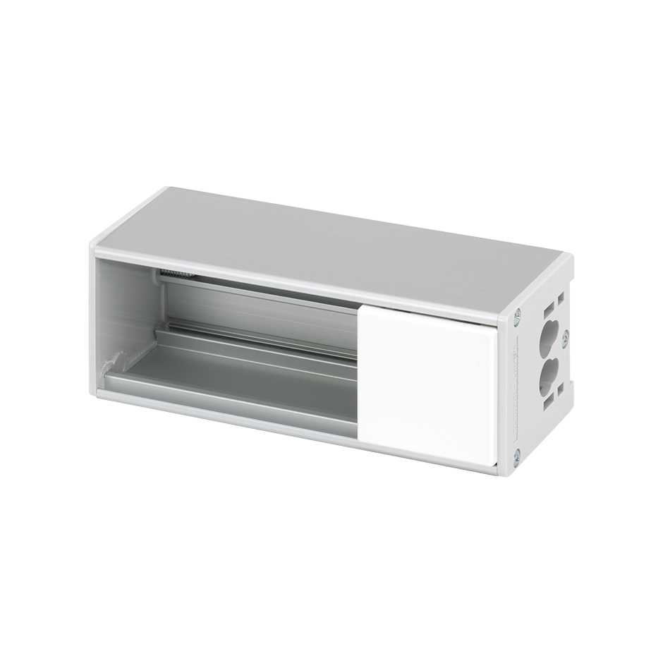 Perfil de alumínio Ofiblock Compact de 2 elementos branco Simon K45 | SIMON