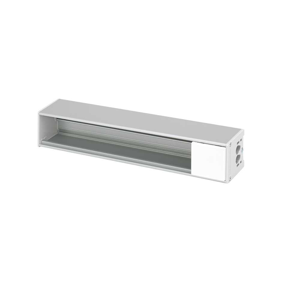 Aluminium bracket Ofiblock Compact for 5 elements white Simon K45