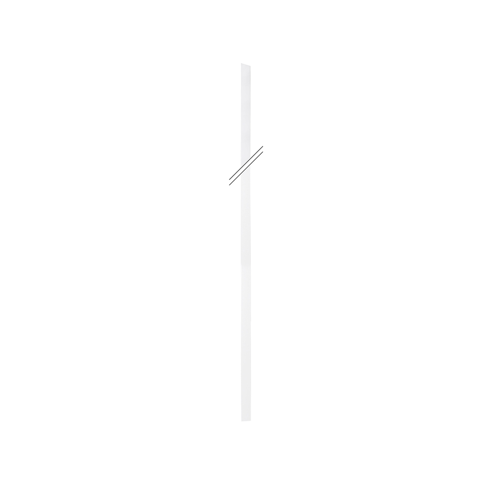 Front trim cover for 3 meters for columns white Simon Cima