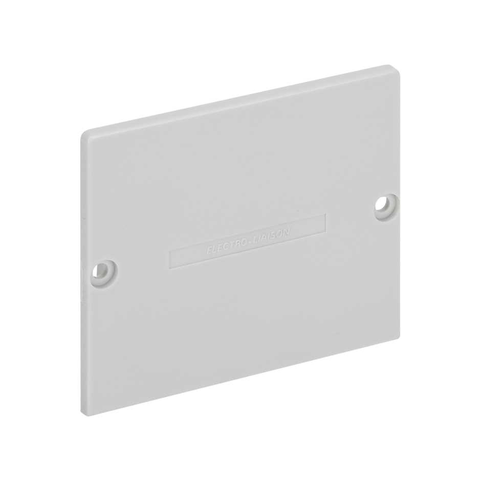 Upper trim for mini columns with 1 side grey Simon K45