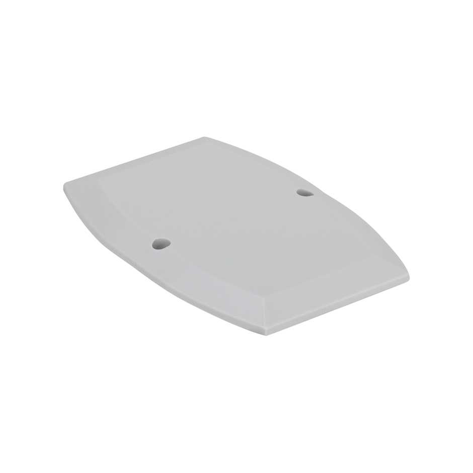 Upper trim for oval mini columns with 2 sides grey Simon K45