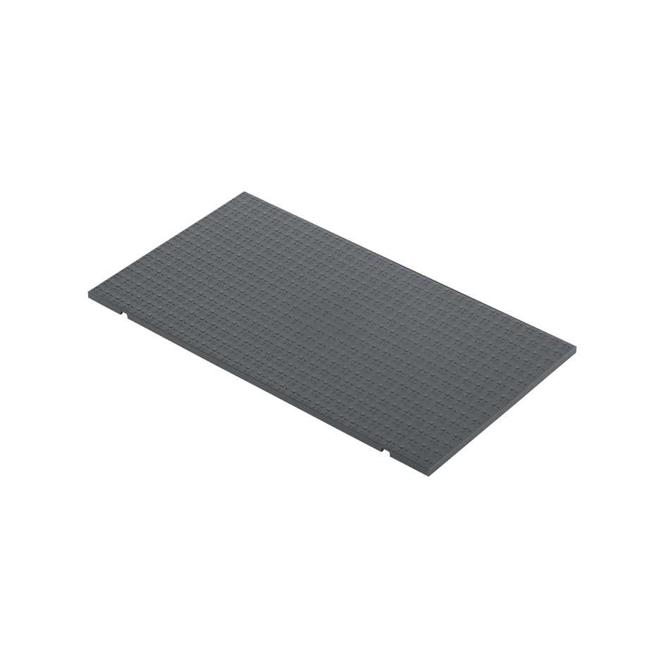 Flush trim cover for adjustable floor box or 6 double element inspection cover gray Simon Cima
