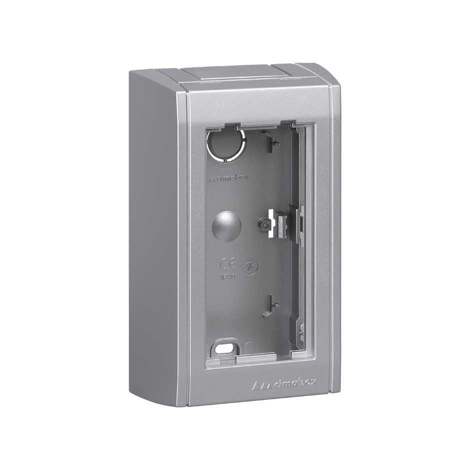 Boîte en saillie Cima Pro à 1 élément double en aluminium Simon Cima