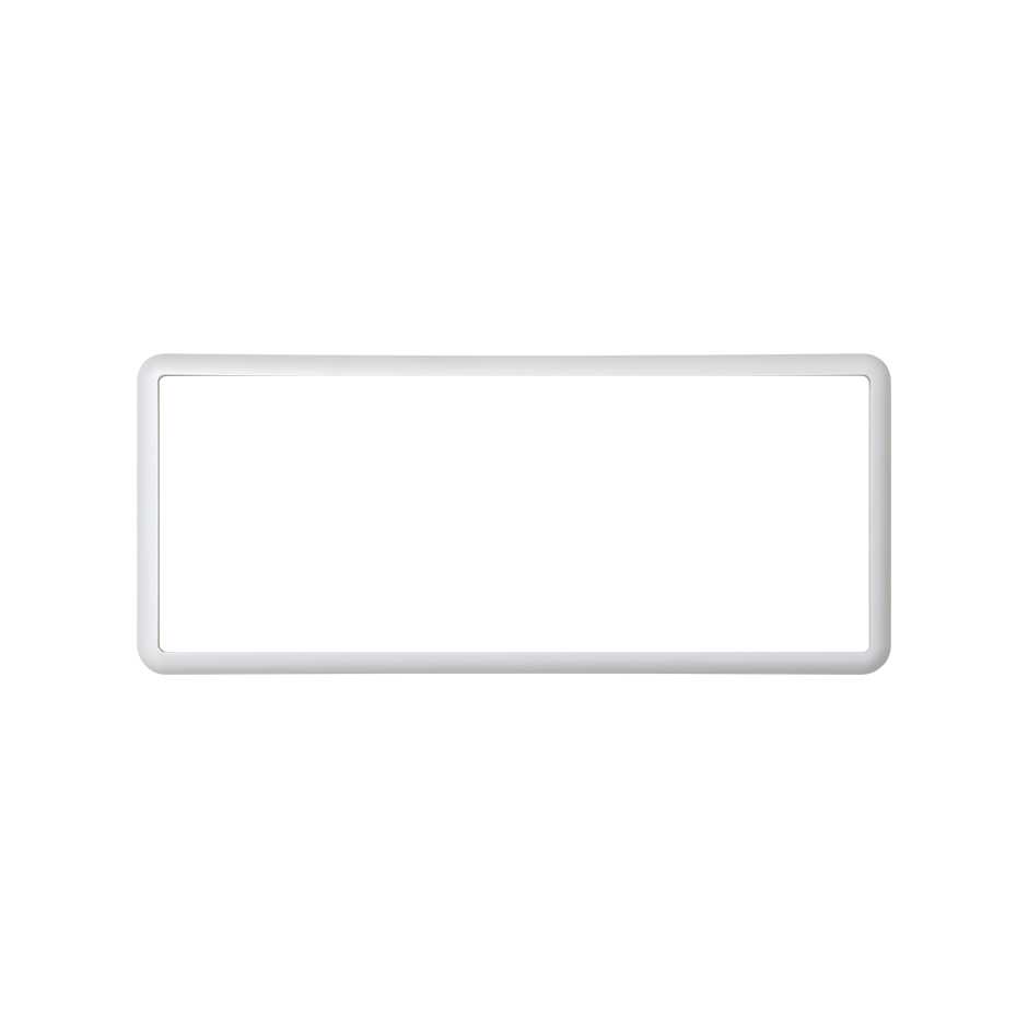 Decorative frame for flush-mounted mounting block CIMA Classic for 6 double positions white Simon CIMA