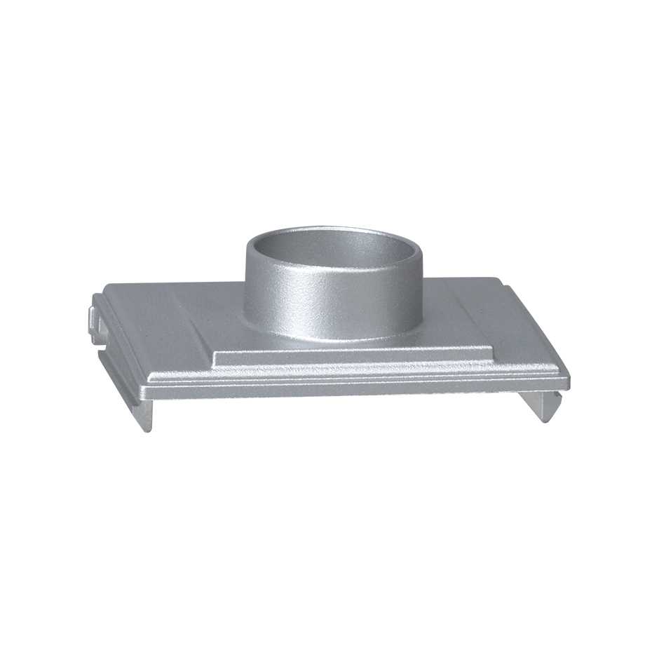 Adapter surface wall box Cima Pro for tube or cable gland entry of 15 mm diameter aluminum Simon Cima