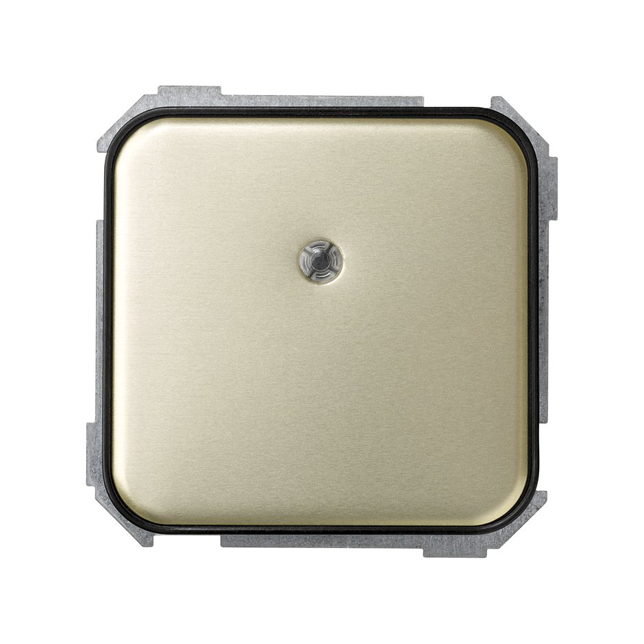 2-way switch 10AX 250V~ with built-in light and fast terminal connection system decorative brown Simon 31