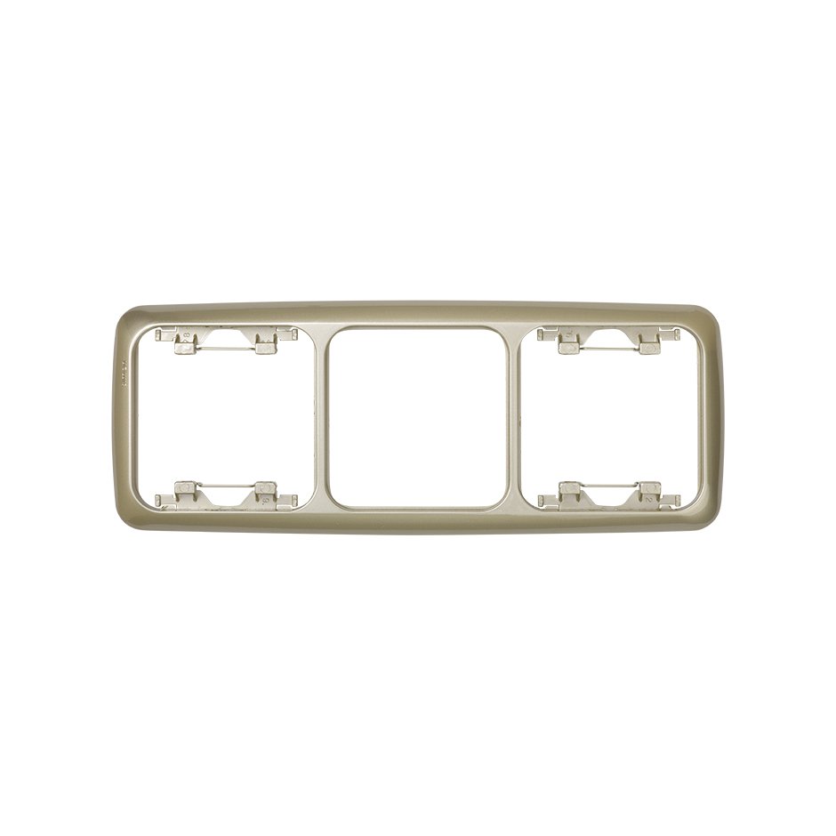 Thermostable frame for 3 elements champagne Simon 31