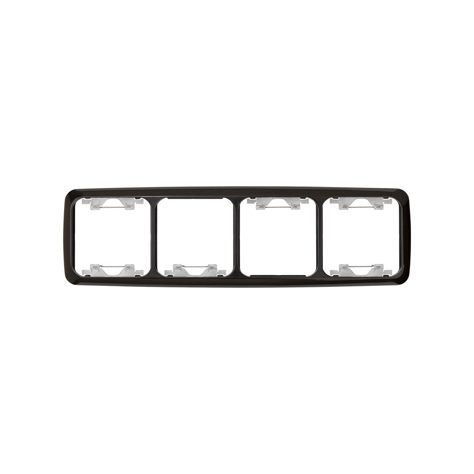 Thermostable frame for 4 elements brown Simon 31