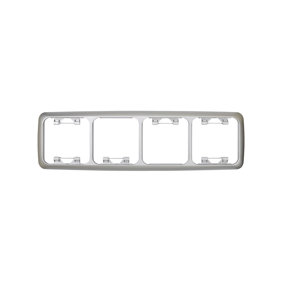 Thermostable frame for 4 elements aluminium Simon 31