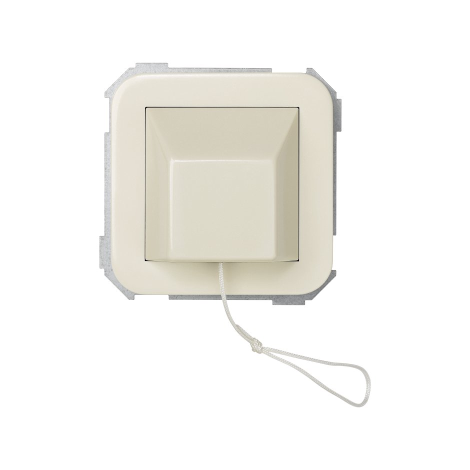 Pull-cord push button 10A 250V~ with fast terminal connection system ivory Simon 31