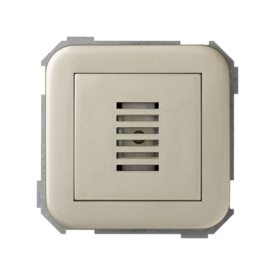 Buzzer 230V~ with tone regulation champagne Simon 31