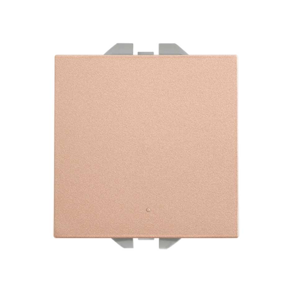 2-way switch 10AX 230V~ with built-in light and fast terminal connection system copper Simon 270