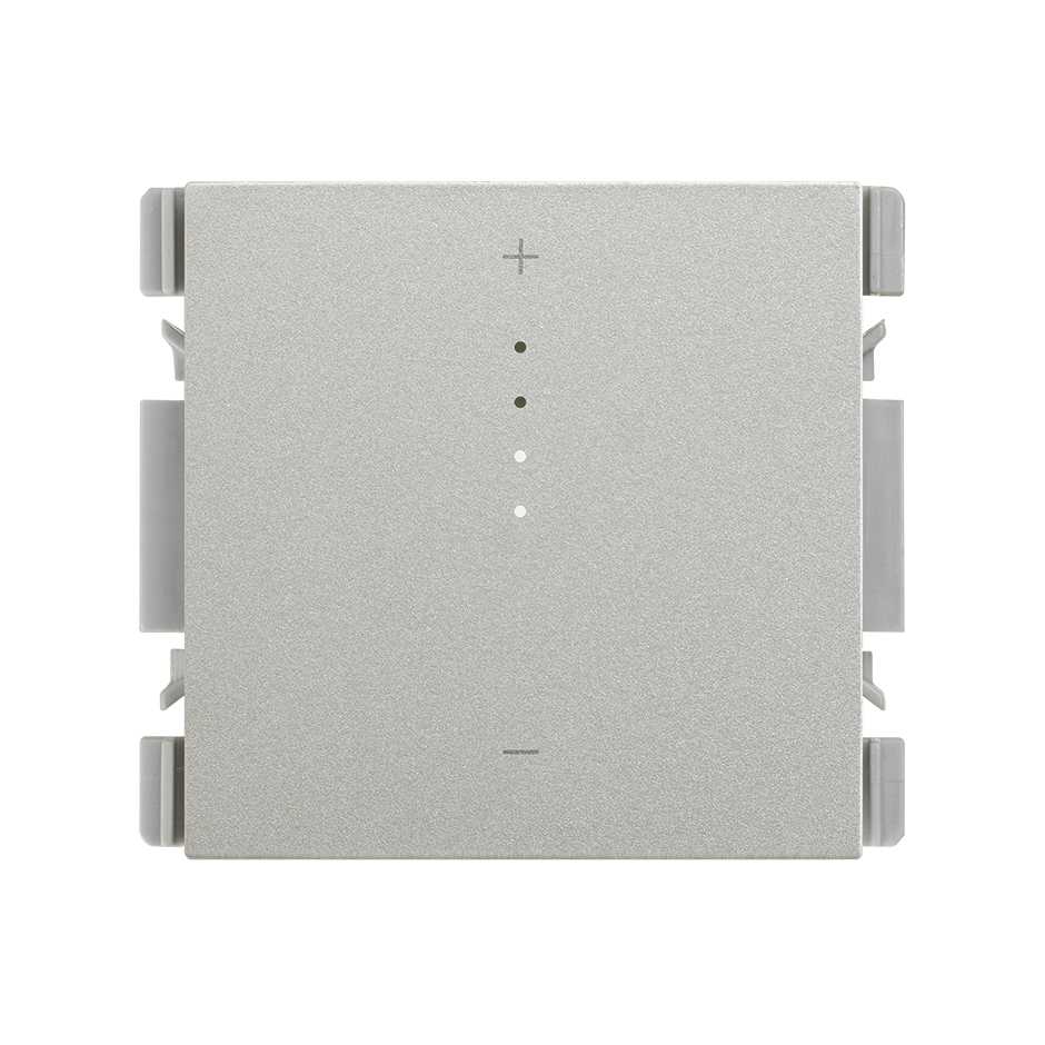 Interrupteur réglable électronique 230 V~ à coupure de phase 3 fils iO aluminium Simon 270