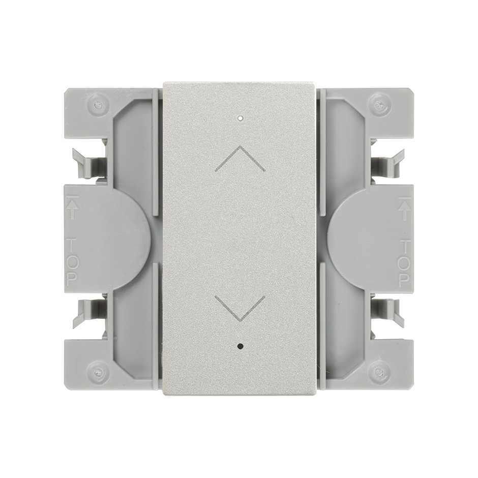 Simon iO Blinds switch with slender rocker 700 VA aluminium Simon 270