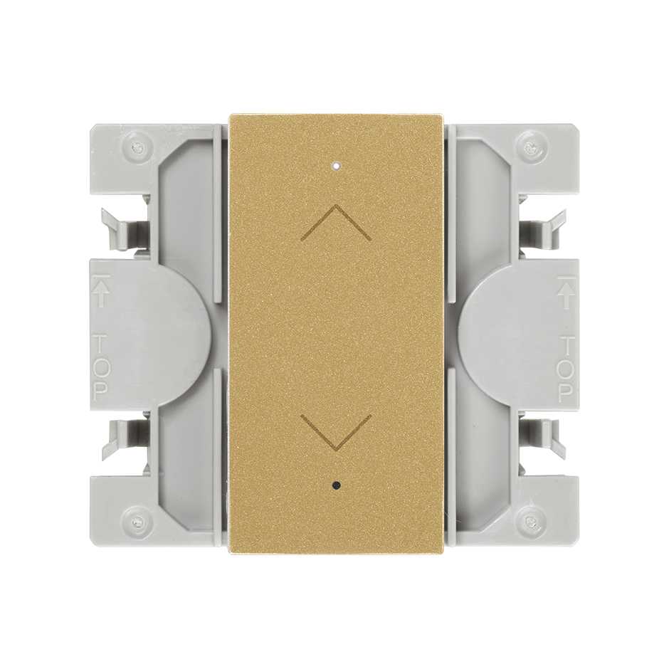 Interrupteur pour volets iO touche étroite 700 VA or Simon 270
