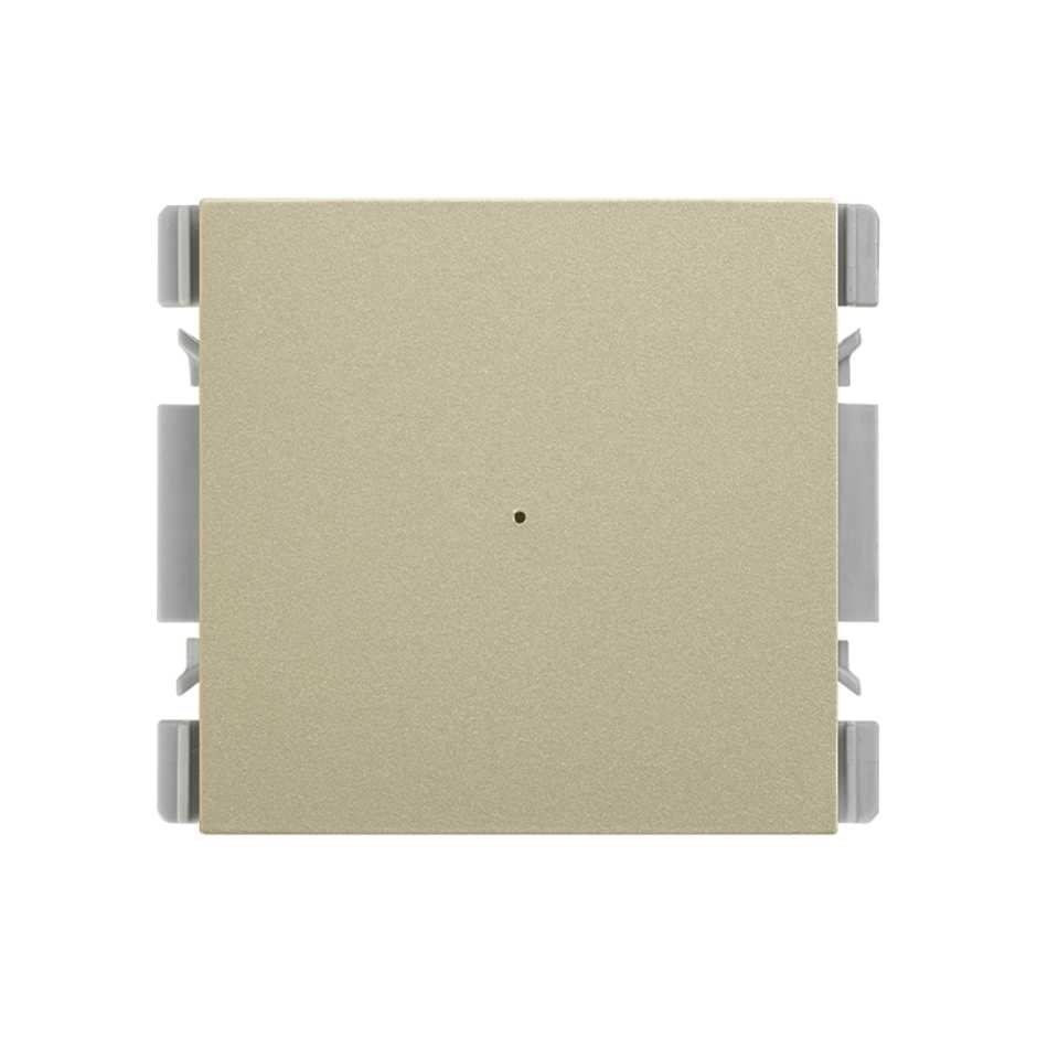 Simon iO 2-way master switch 230V~ with screw terminal connection system champagne Simon 270