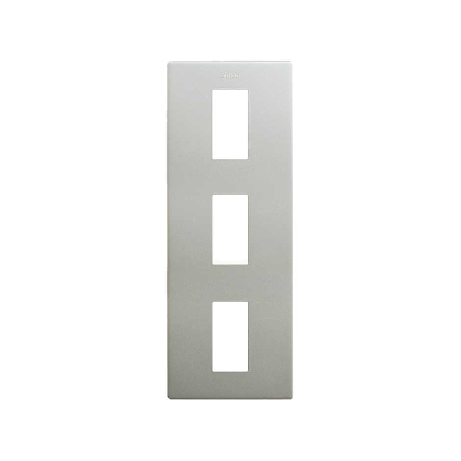 Minimal aesthetic vertical frame for 3 elements aluminium Simon 270