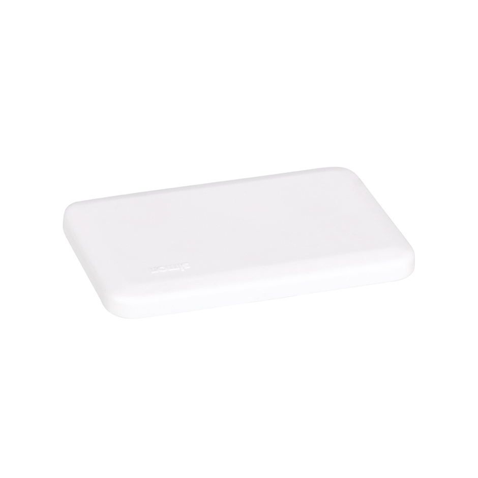 Upper trim for mini columns with 1 side white Simon 500 Cima