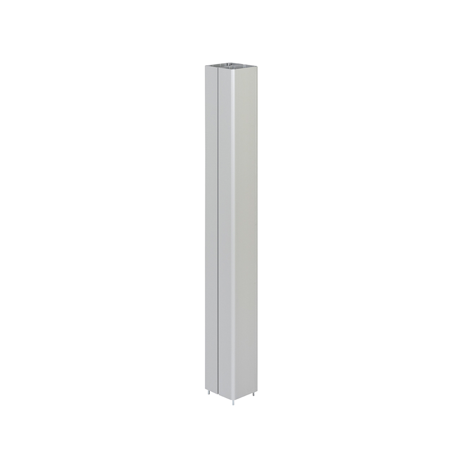 1 metre extension for aluminium column with 2 sides Simon 500 Cima