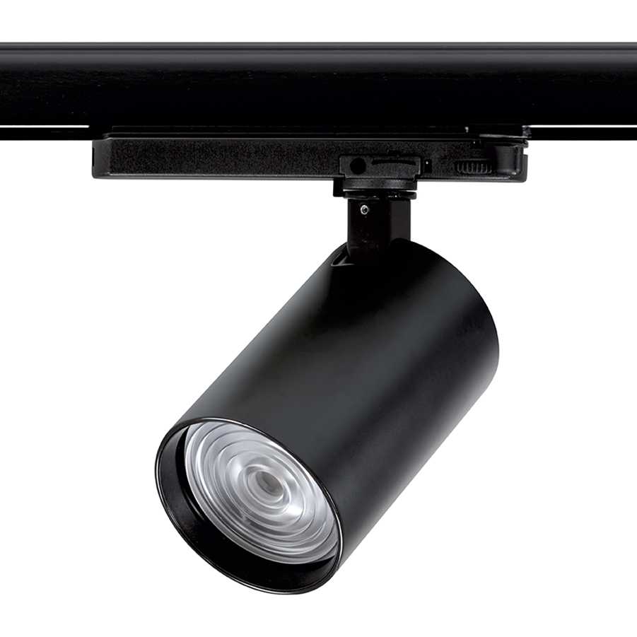 Projetor 615 carril 2700 K Wide Flood preto