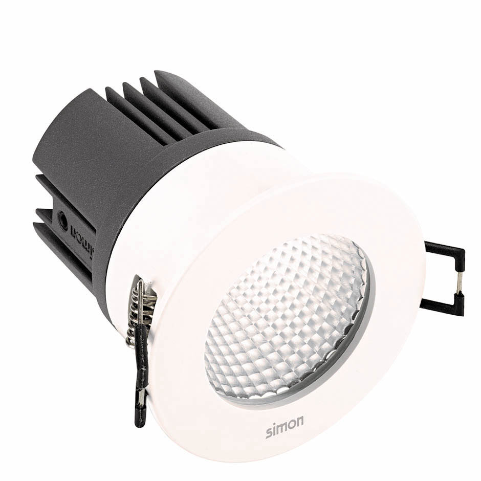 Downlight 703.25 NW Wide Flood IP65 White