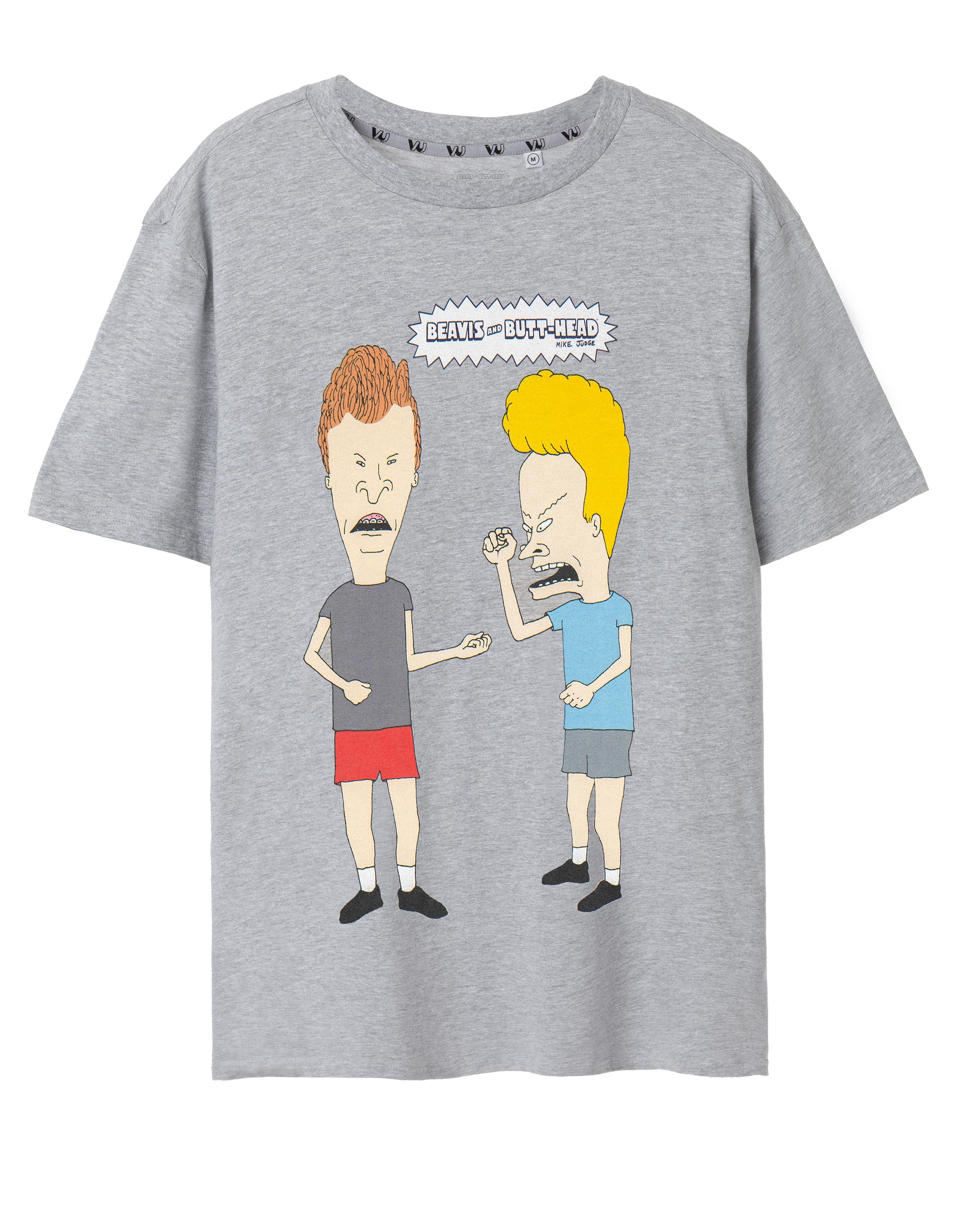 Beavis And Butthead Grey Classic Pose Short Sleeved T-Shirt Mens - Picture 10 of 45