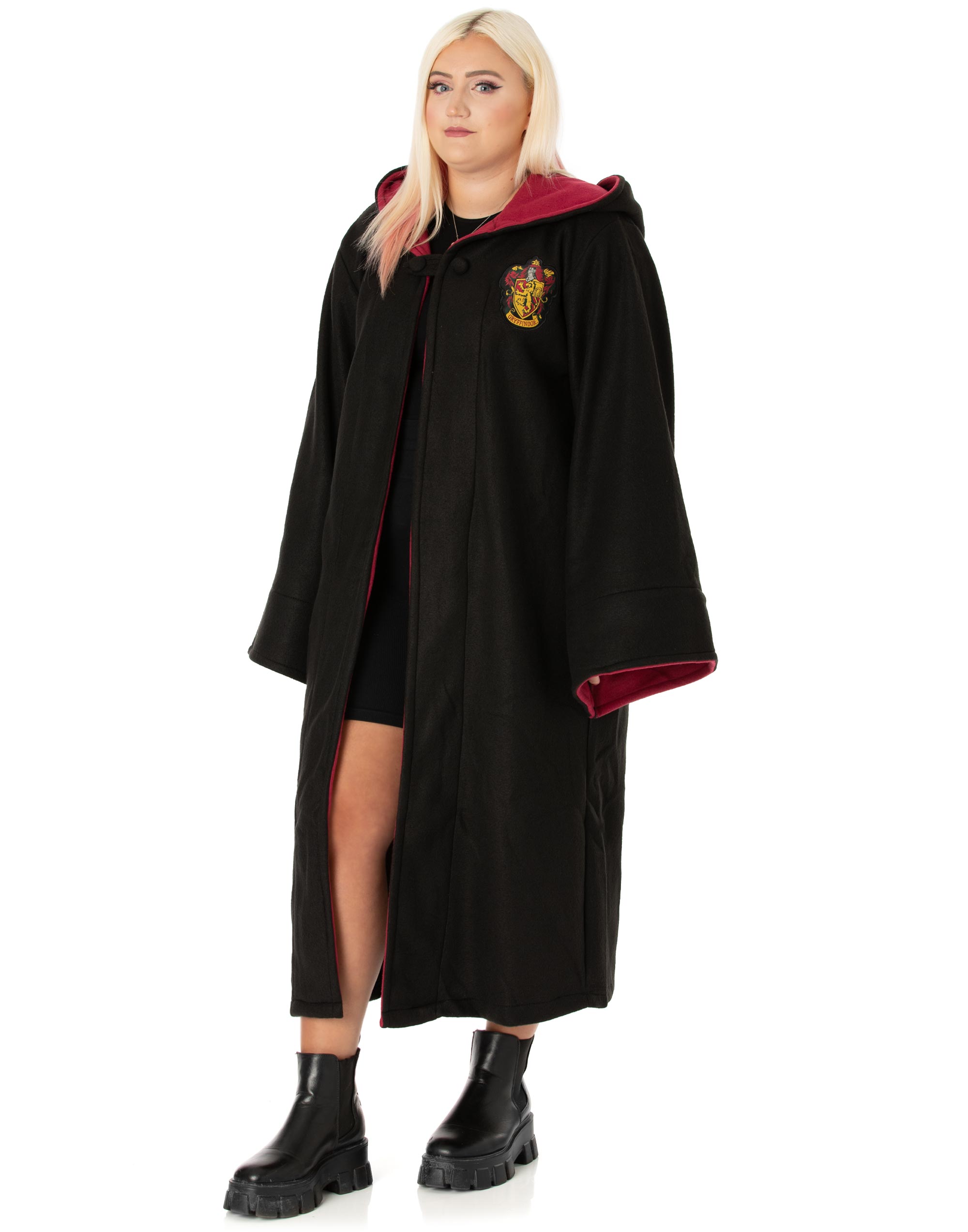 Vestido unisex Harry Potter negro Gryffindor, Slytherin, Hufflepuff, Ravenclaw - Imagen 7 de 38