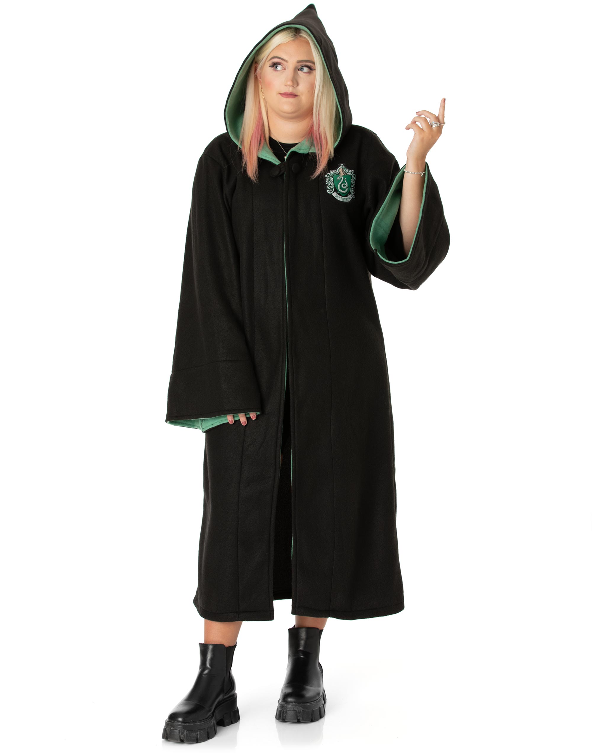 Vestido unisex Harry Potter negro Gryffindor, Slytherin, Hufflepuff, Ravenclaw - Imagen 30 de 38