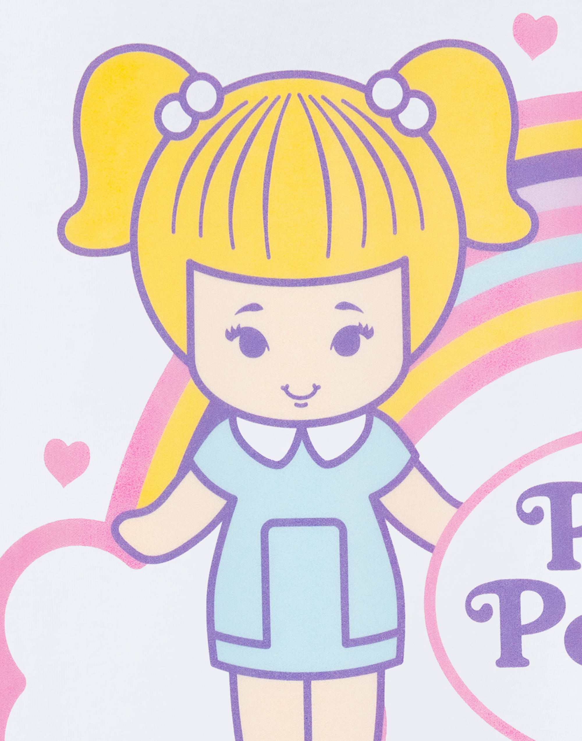 Camiseta de manga corta Polly Pocket blanca para mujer - Imagen 13 de 38