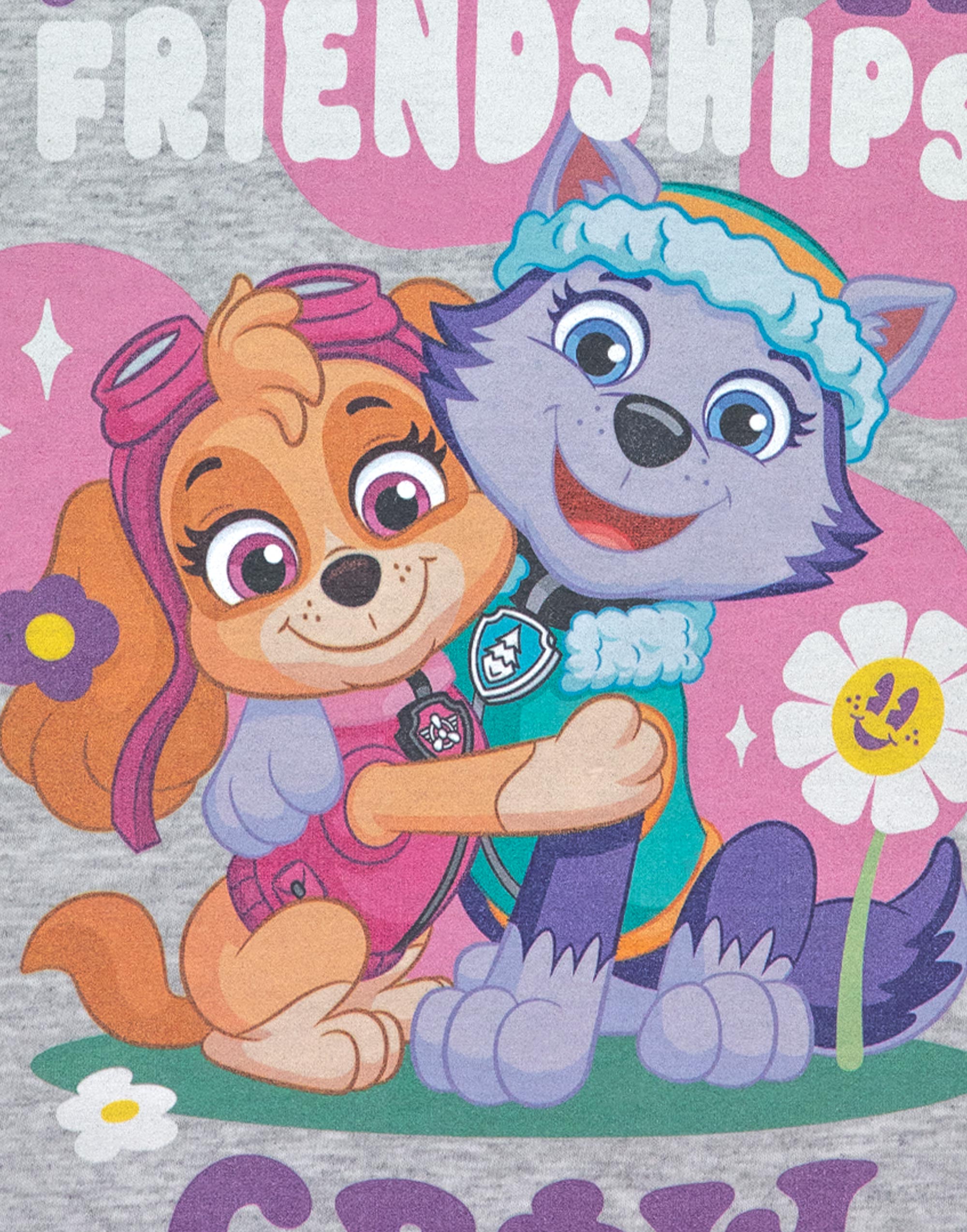 Camiseta Paw Patrol Gris Pawsome Friendships Manga Corta Unisex Niños - Imagen 15 de 25