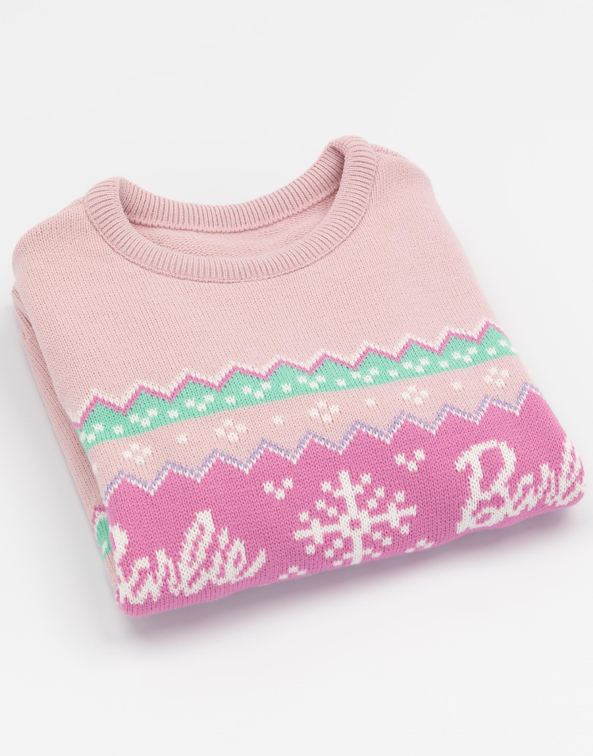 Barbie Rosa Barbie Logo Navidad Jersey Niñas - Imagen 16 de 43