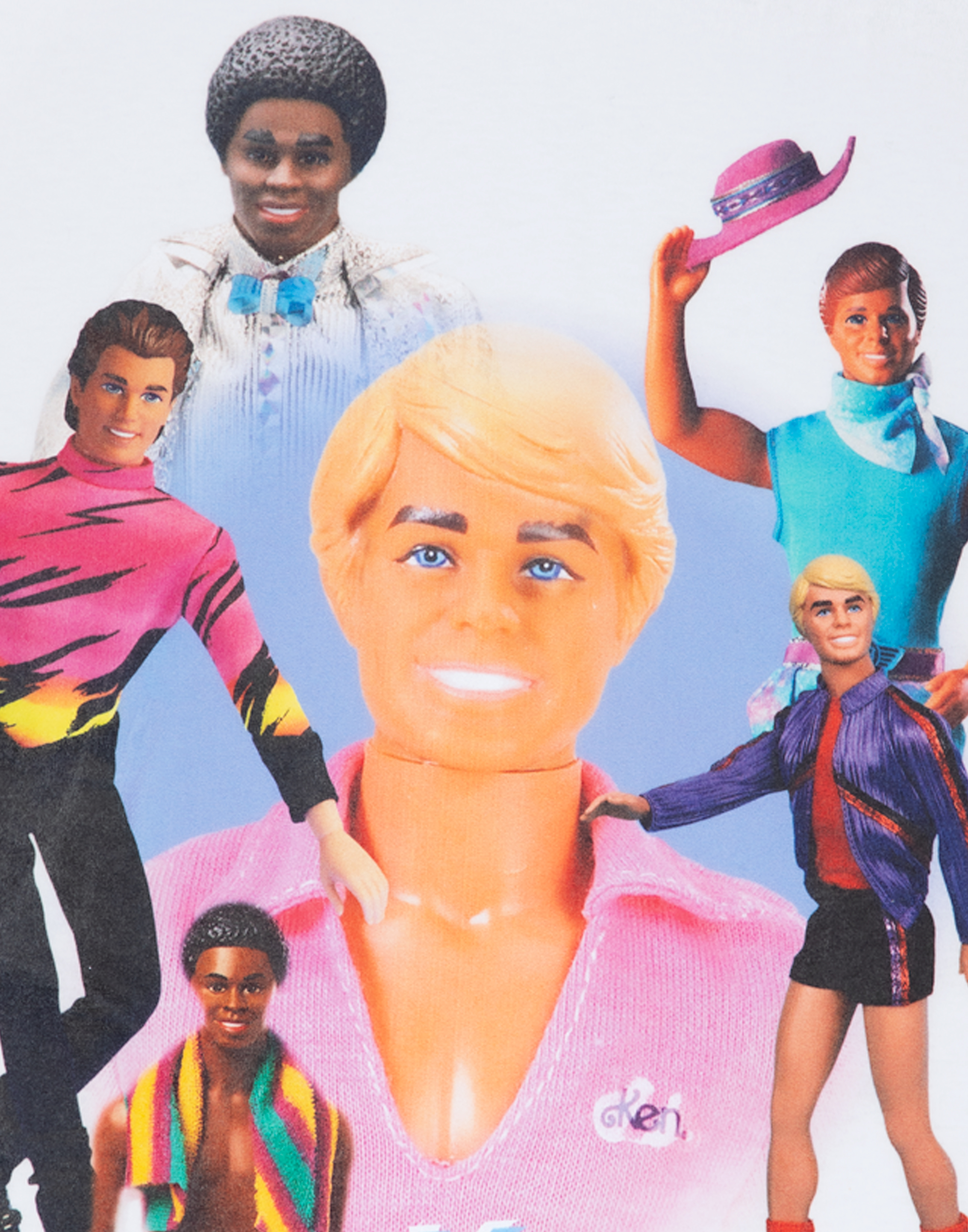 Barbie blanca He Ken Do It All camiseta manga corta para hombre - Imagen 14 de 39