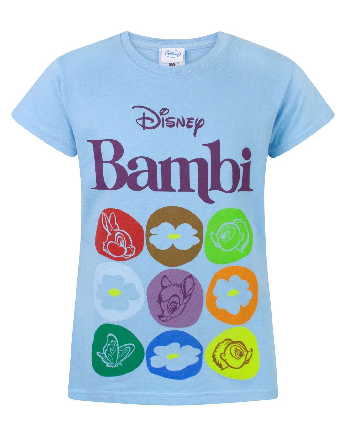 Футболка Disney Blaues kurzärmeliges Mädchen