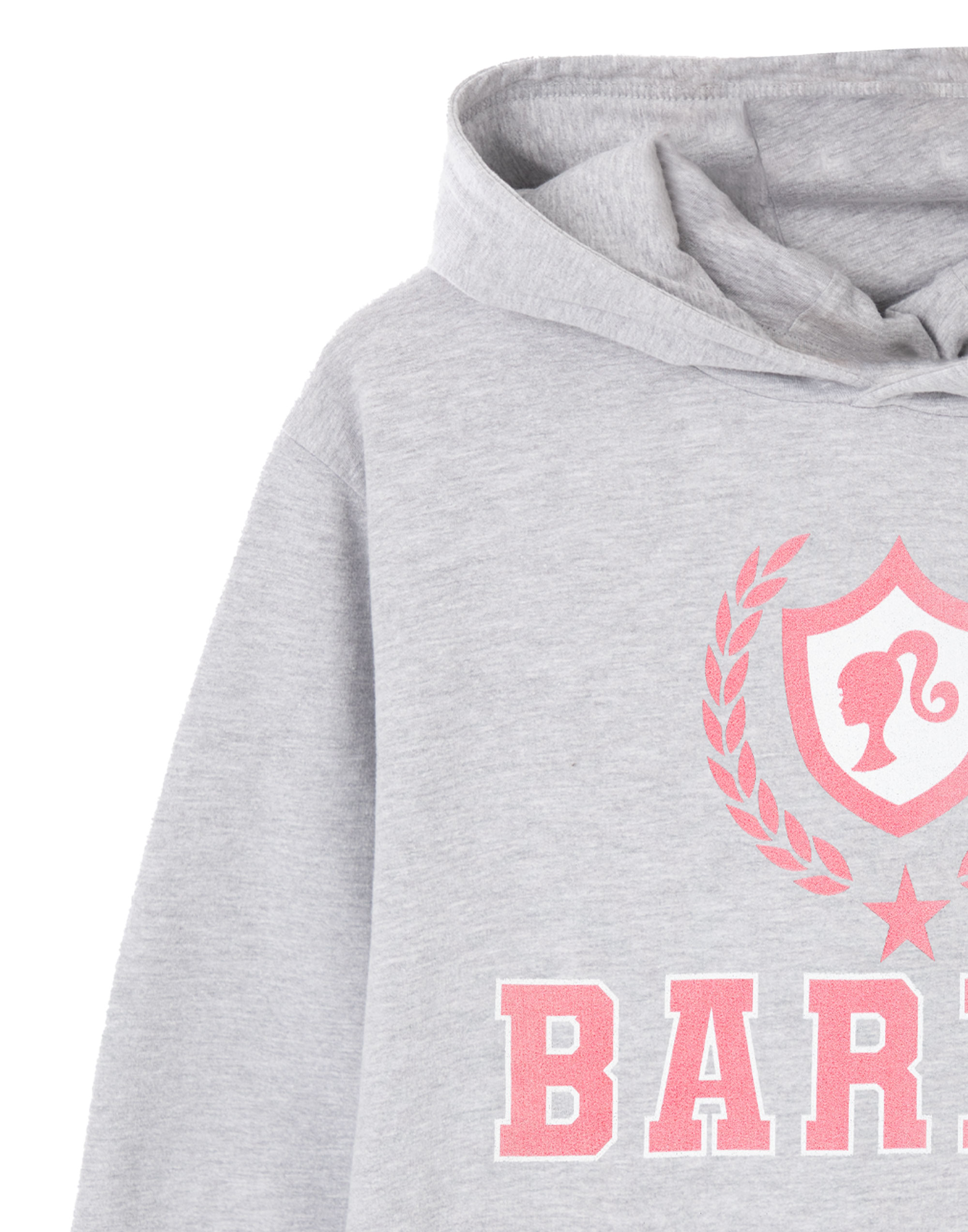 Barbie Grey Collegiate Logo Hoodie Womens - Picture 18 of 53