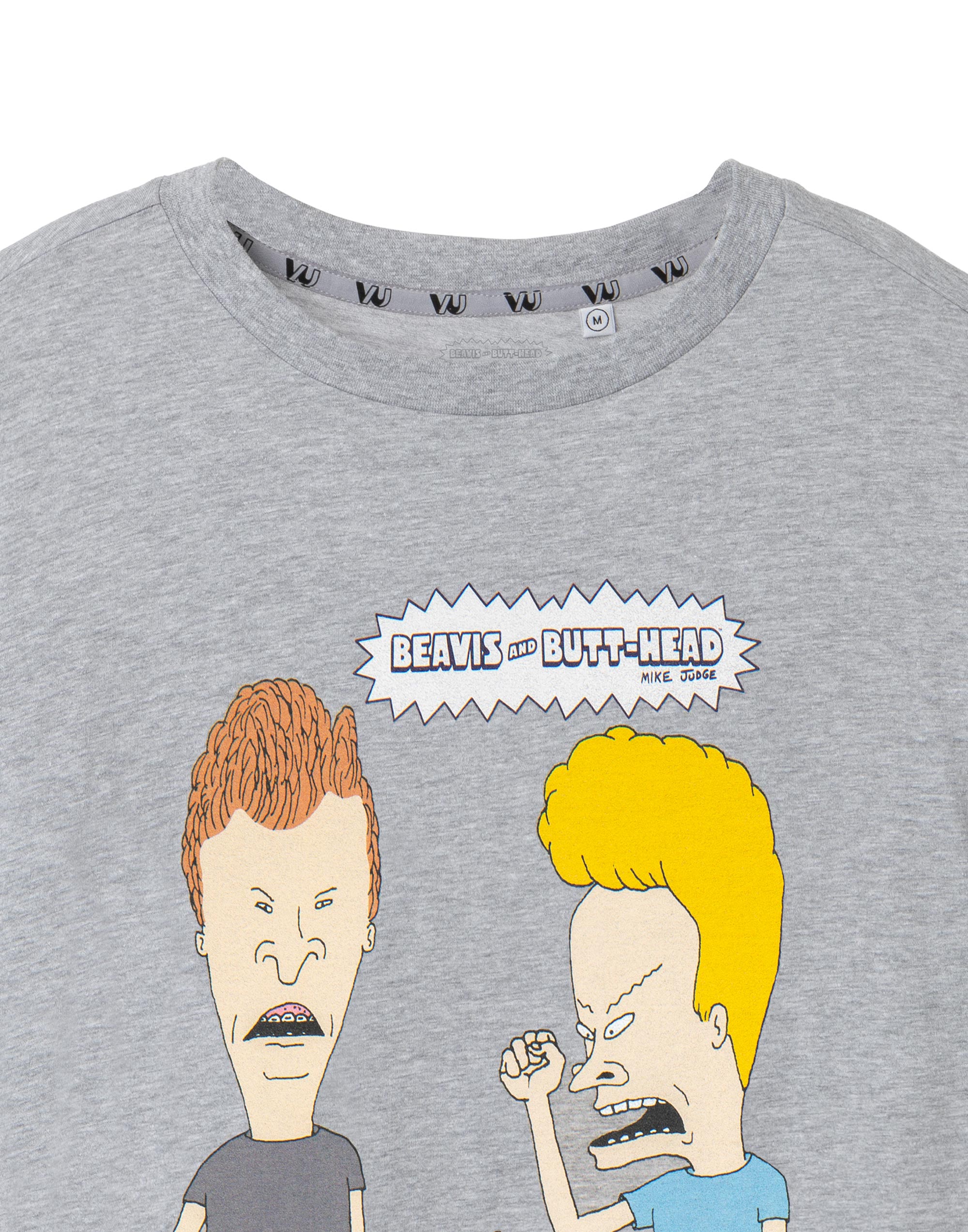 Beavis And Butthead Grey Classic Pose Short Sleeved T-Shirt Mens - Picture 12 of 45