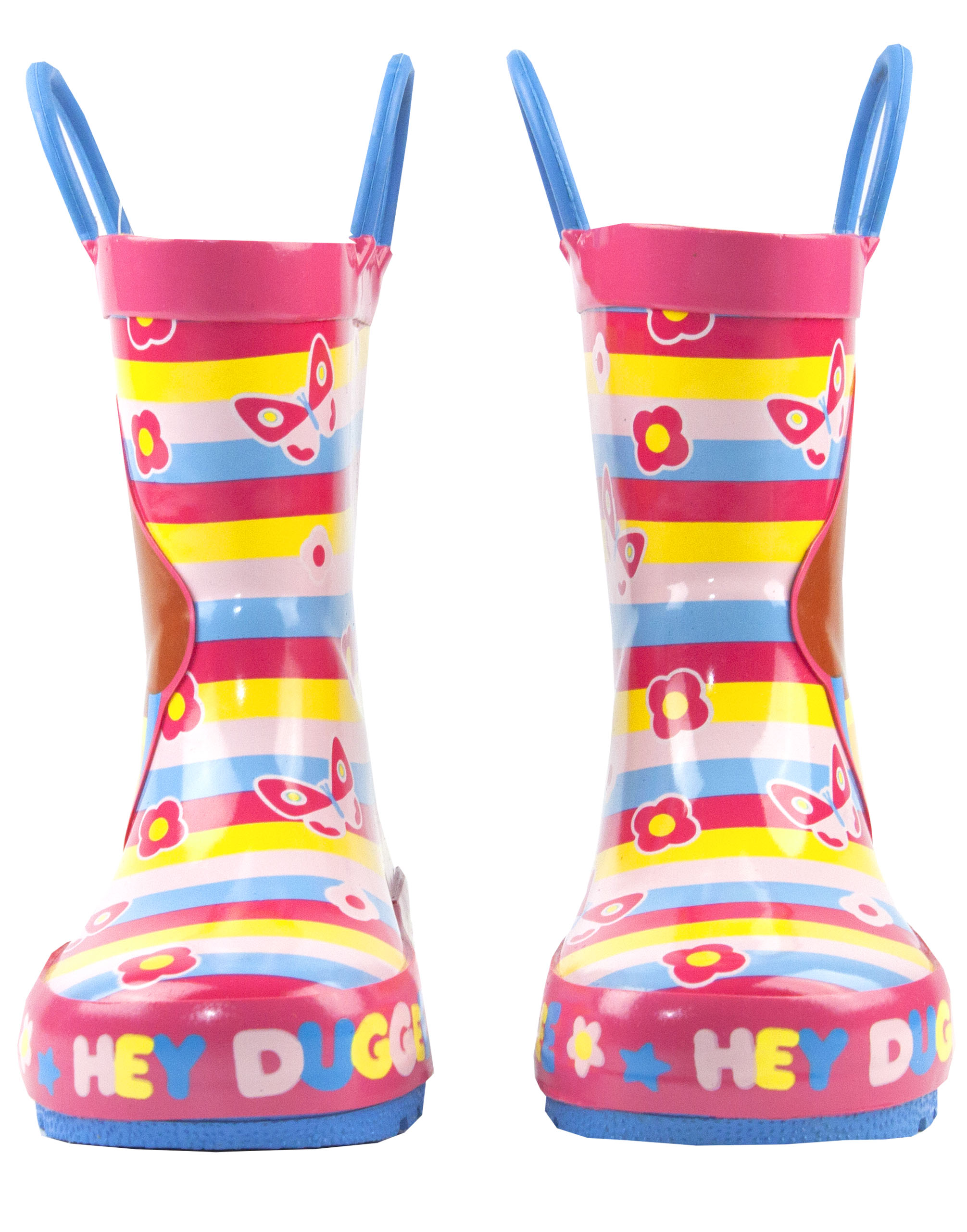 Hey Duggee Duggee With Icon All-Over Print Wellington Boots with Handles Girls - Imagen 11 de 17