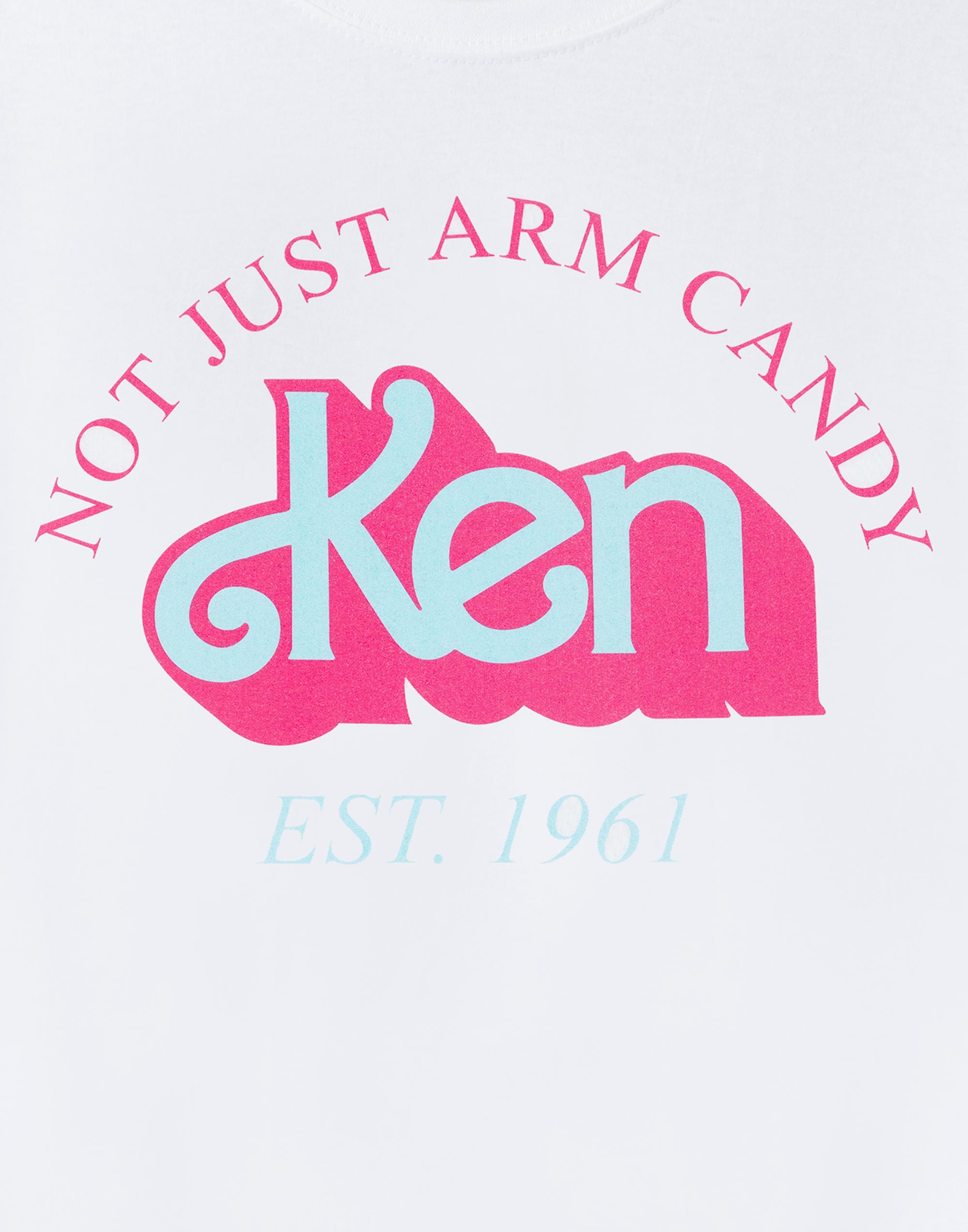 Barbie Blanca Ken Brazo Caramelo Retro Manga Corta Camiseta Para Hombre - Imagen 12 de 45