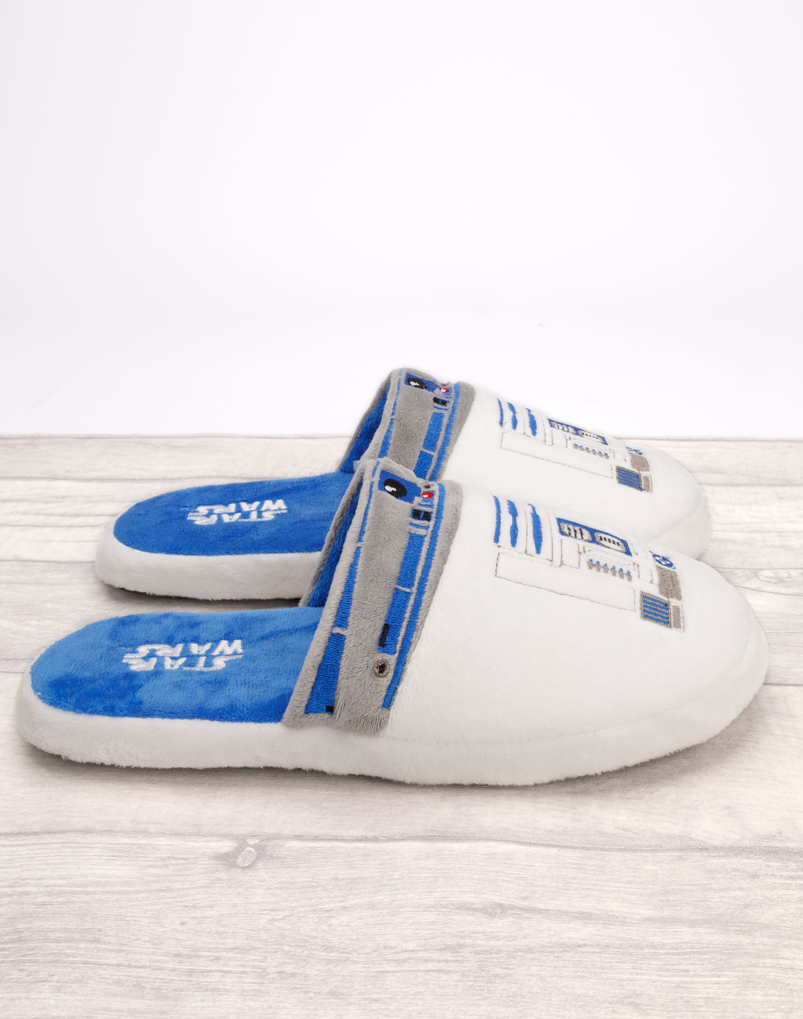 Star Wars Slippers Mens Yoda Jedi Or R2D2 Slip On House Shoes Locasiners - Imagen 14 de 17