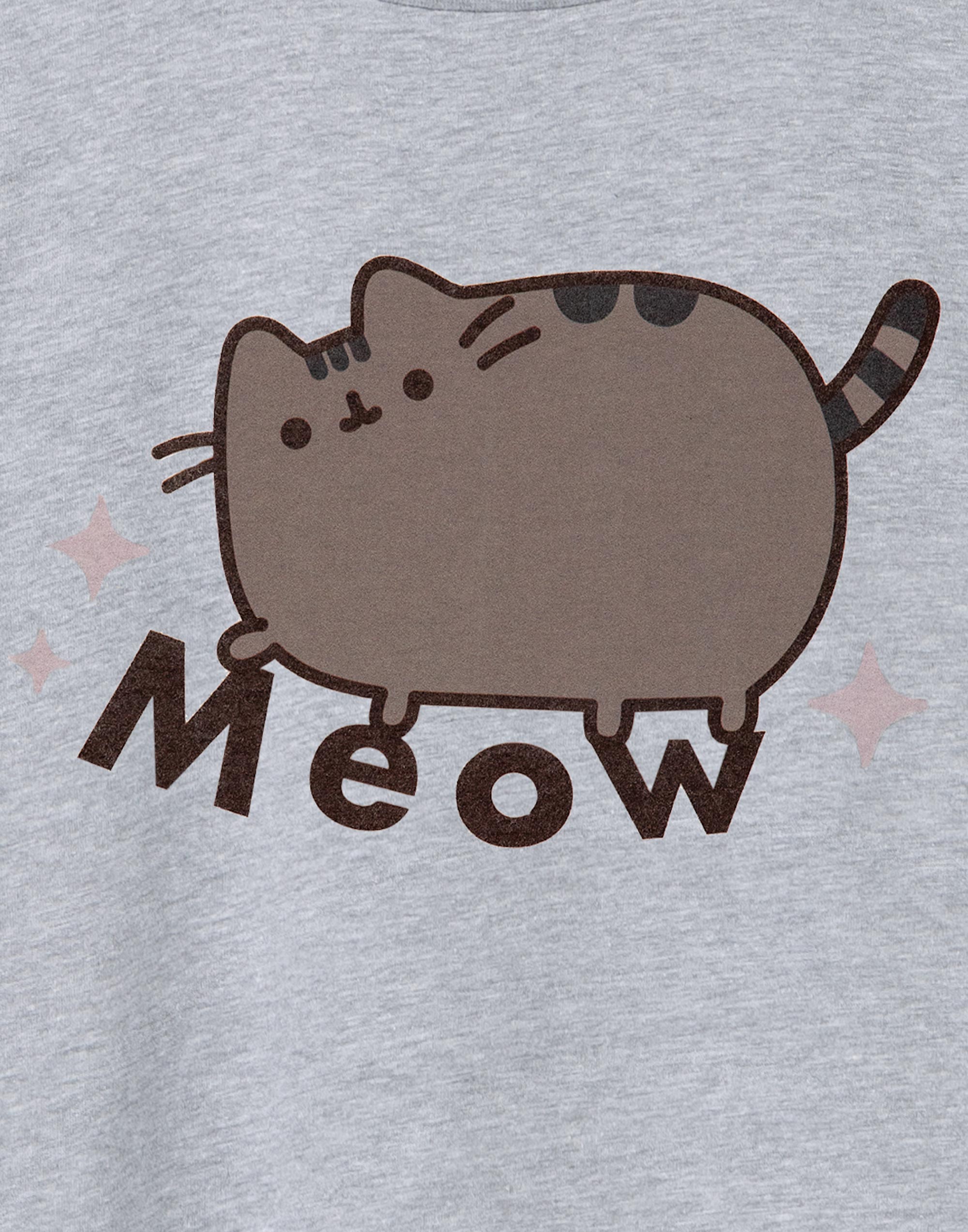 Camiseta gris Pusheen manga corta (niñas) - Imagen 12 de 33