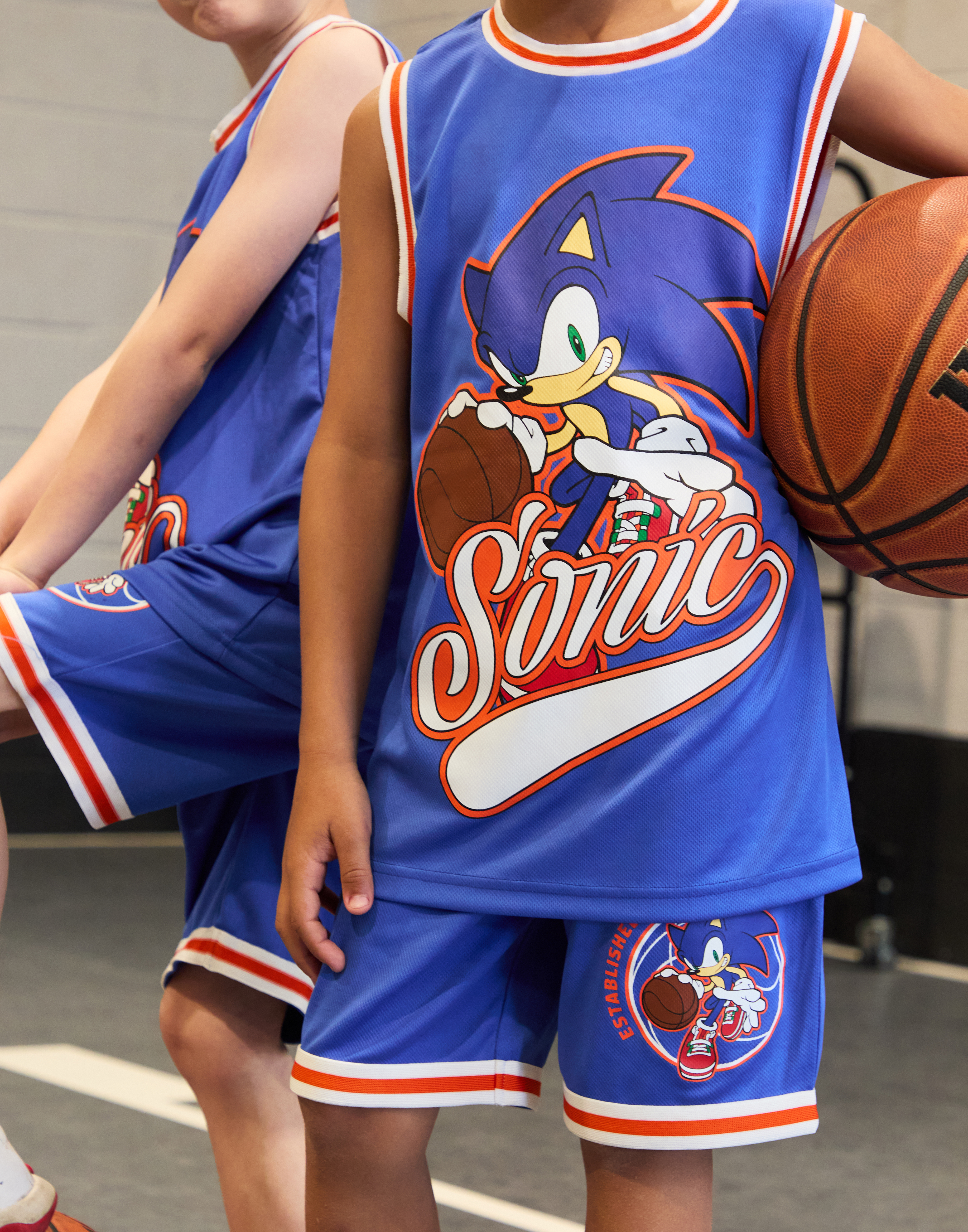 Sonic the Hedgehog Blau Figur 2 Stück Basketball Set Jungen - Bild 4 von 37