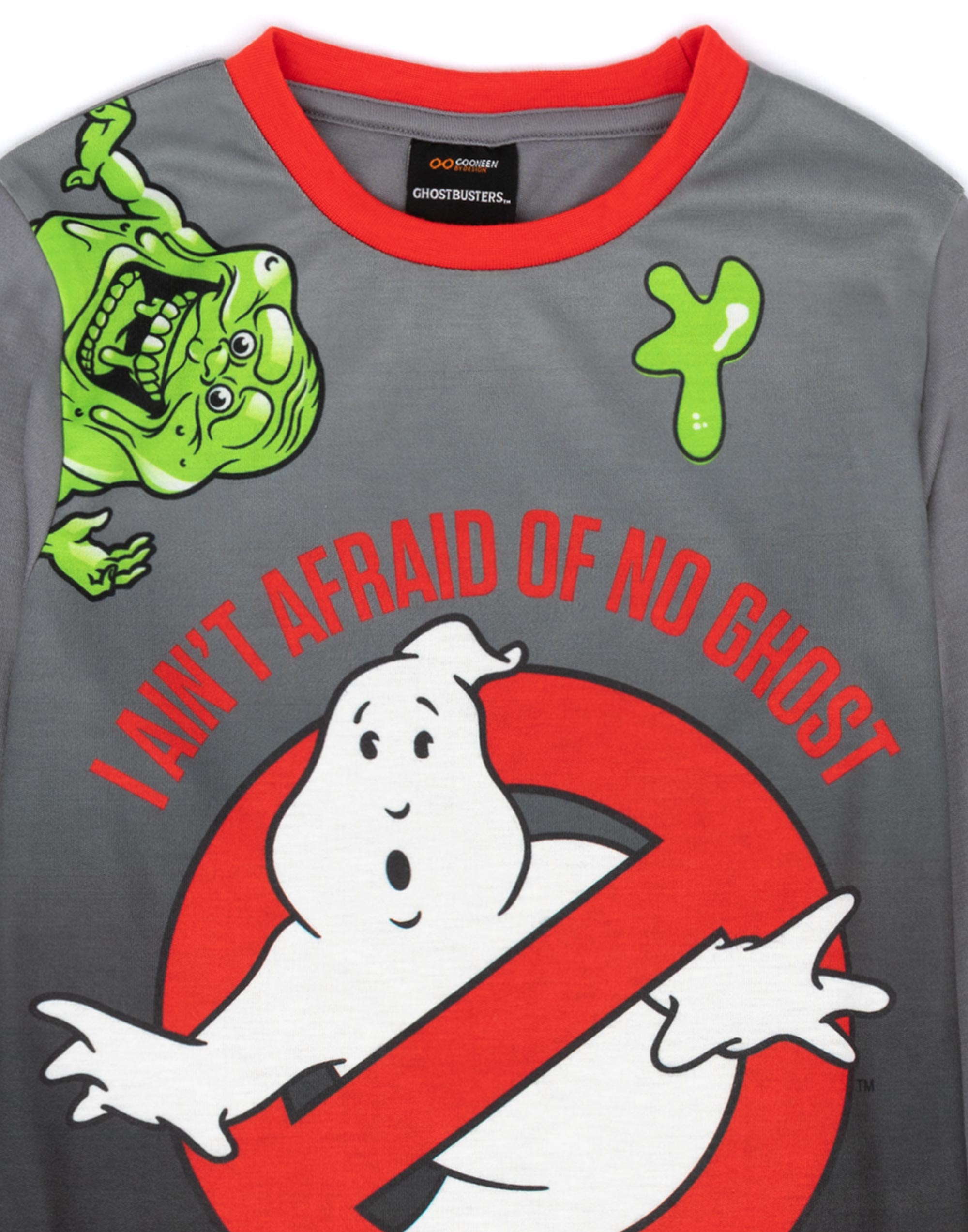 Ghostbusters Multicoloured Logo Long Sleeve Long Leg Pyjama Set Boys - Picture 15 of 80